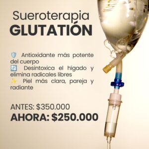 Sueroterapia GLUTATION