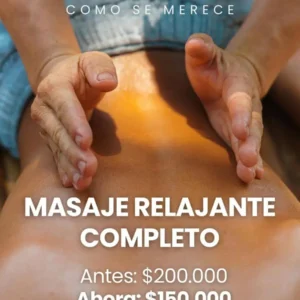 Masaje relajante completo