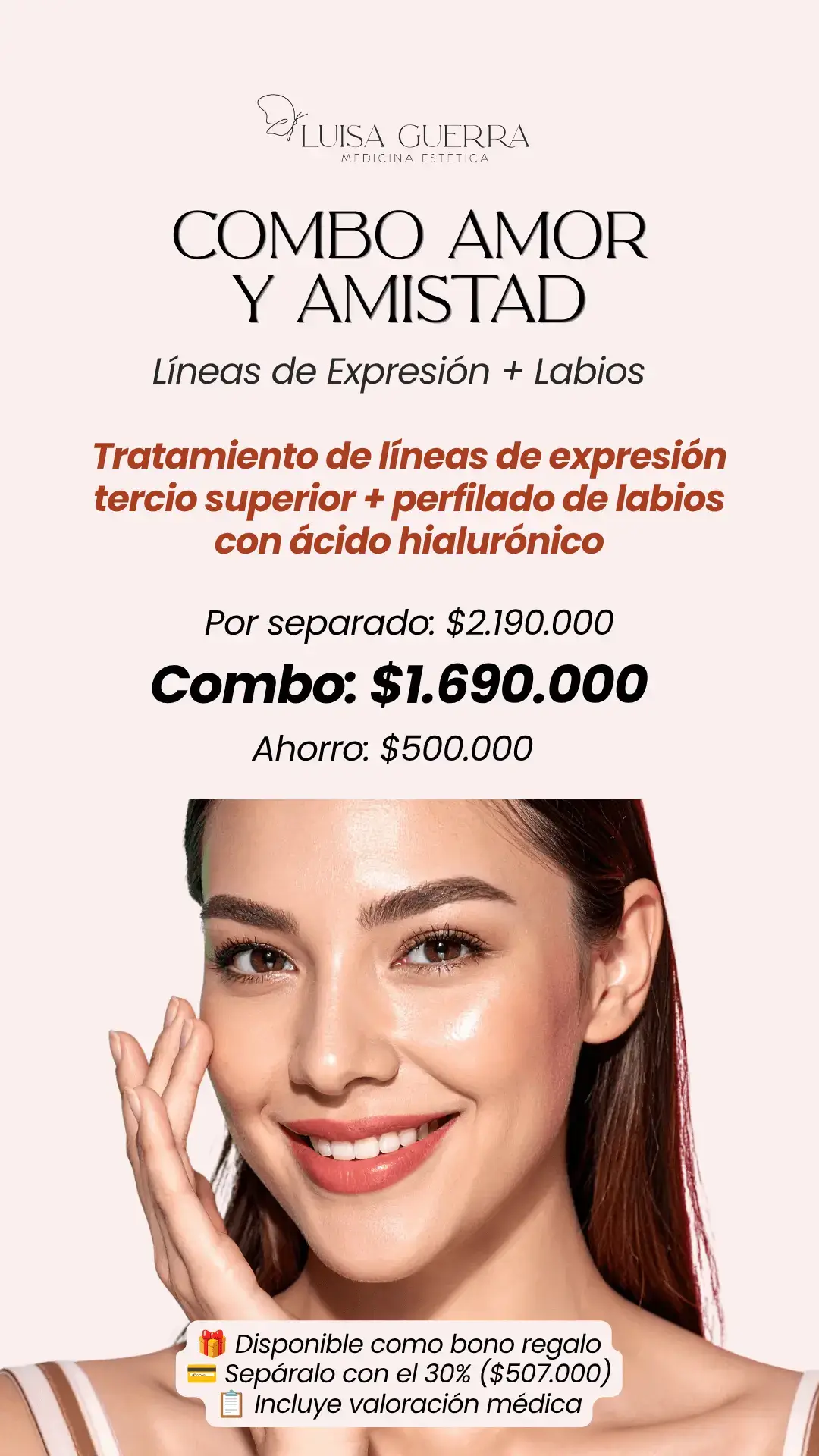 Líneas de expresión + Labios