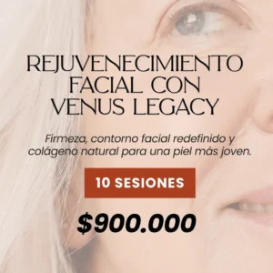 Rejuvenecimiento facial con Venus Legacy
